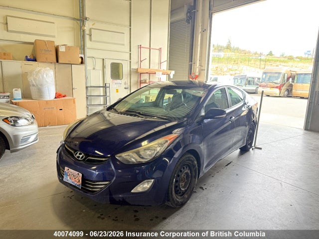 2011 Hyundai Elantra Gls/limited მანქანა იყიდება აუქციონზე, vin: 5NPDH4AE2BH010157, აუქციონის ნომერი: 40074099