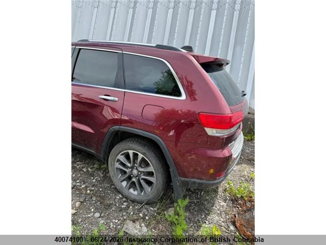 1C4RJFBG0JC227206 Jeep Grand Cherokee Limited