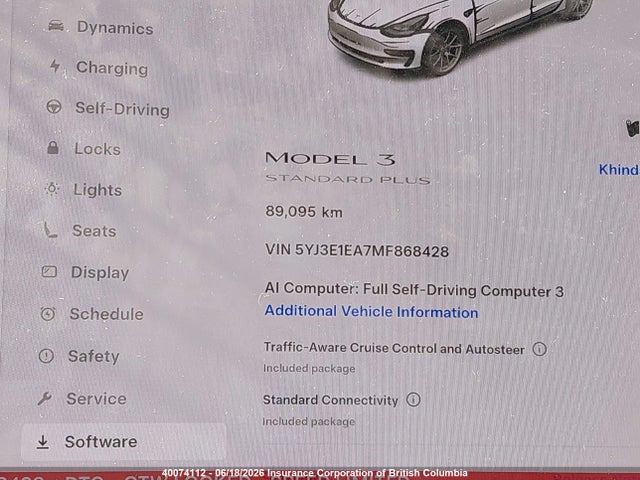Tesla MODEL 3 2021 5YJ3E1EA7MF868428 Image 15