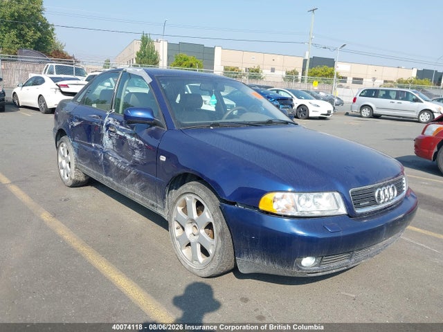 Auction sale of the 2001 Audi A4, vin: WAUDC68D01A083196, lot number: 40074118