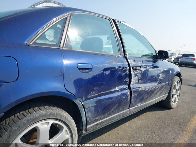 Aukcja sprzedaży 2001 Audi A4, vin: WAUDC68D01A083196, numer aukcji: 40074118