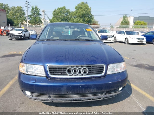 Aukcja sprzedaży 2001 Audi A4, vin: WAUDC68D01A083196, numer aukcji: 40074118