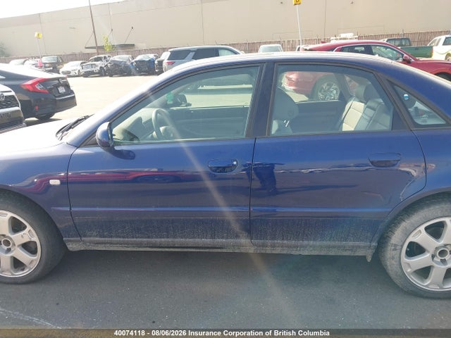 Aukcja sprzedaży 2001 Audi A4, vin: WAUDC68D01A083196, numer aukcji: 40074118