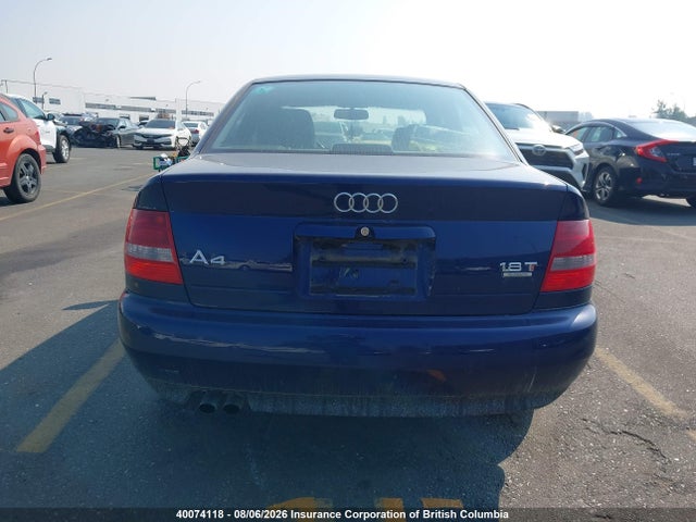 Aukcja sprzedaży 2001 Audi A4, vin: WAUDC68D01A083196, numer aukcji: 40074118