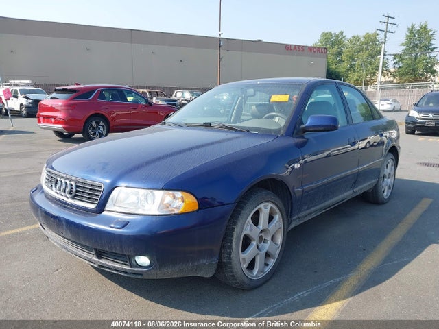 Aukcja sprzedaży 2001 Audi A4, vin: WAUDC68D01A083196, numer aukcji: 40074118