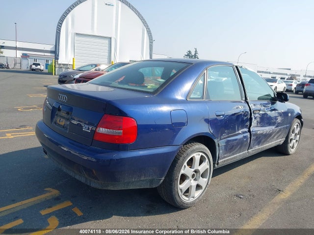 Aukcja sprzedaży 2001 Audi A4, vin: WAUDC68D01A083196, numer aukcji: 40074118