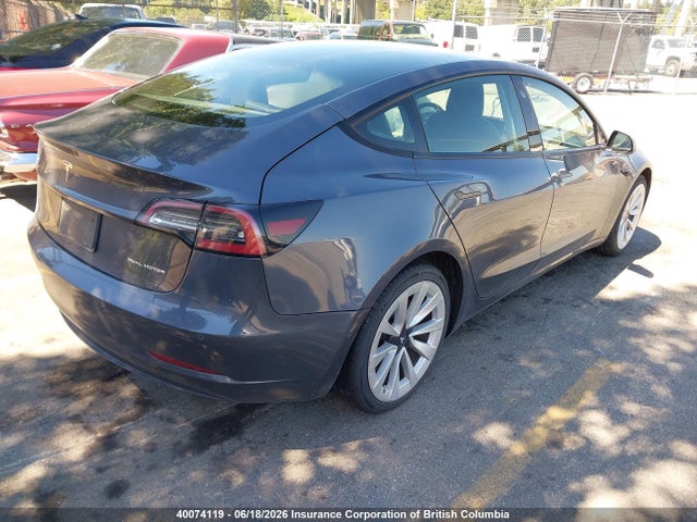 Tesla MODEL 3 2022 5YJ3E1EB8NF295193 Image 4