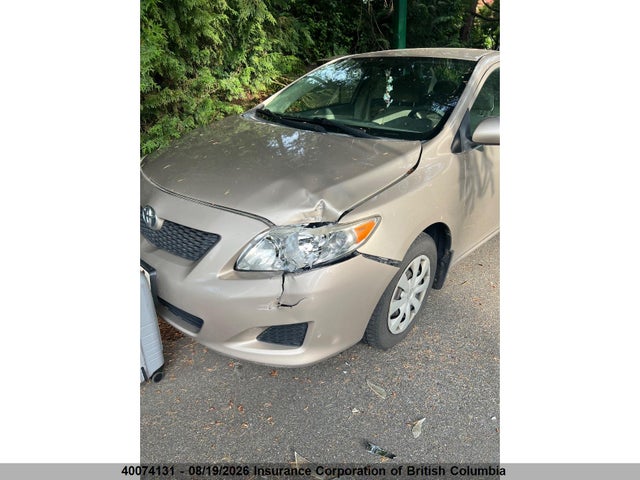 40074131 :رقم المزاد ، 2T1BU4EE4AC205966 vin ، 2010 Toyota Corolla Ce مزاد بيع