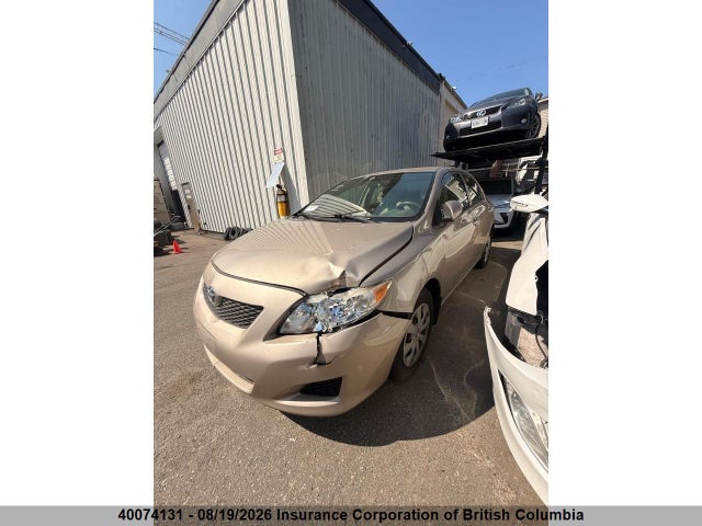 40074131 :رقم المزاد ، 2T1BU4EE4AC205966 vin ، 2010 Toyota Corolla Ce مزاد بيع