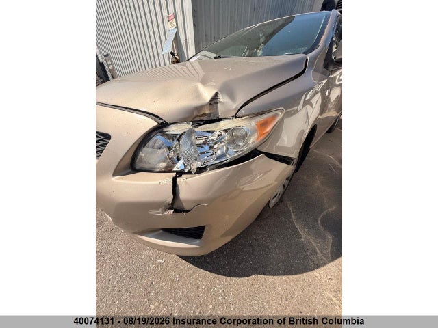 40074131 :رقم المزاد ، 2T1BU4EE4AC205966 vin ، 2010 Toyota Corolla Ce مزاد بيع