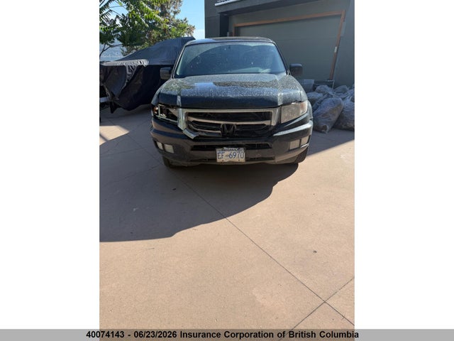 2013 Honda Ridgeline Rtl მანქანა იყიდება აუქციონზე, vin: 5FPYK1F5XDB501224, აუქციონის ნომერი: 40074143