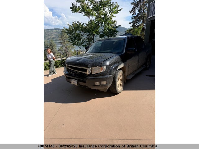 2013 Honda Ridgeline Rtl მანქანა იყიდება აუქციონზე, vin: 5FPYK1F5XDB501224, აუქციონის ნომერი: 40074143
