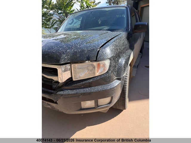 2013 Honda Ridgeline Rtl მანქანა იყიდება აუქციონზე, vin: 5FPYK1F5XDB501224, აუქციონის ნომერი: 40074143