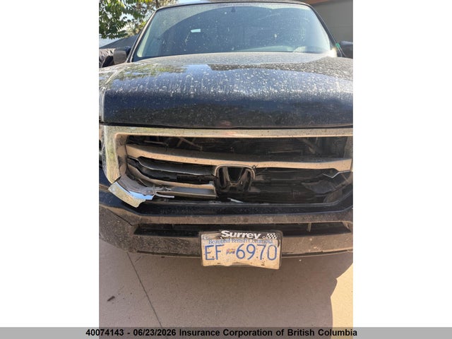 2013 Honda Ridgeline Rtl მანქანა იყიდება აუქციონზე, vin: 5FPYK1F5XDB501224, აუქციონის ნომერი: 40074143
