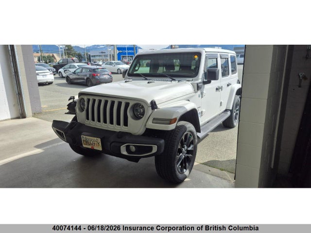 Aukcja sprzedaży 2021 Jeep Wrangler 4xe Unlimited Sahara, vin: 1C4JJXP68MW799498, numer aukcji: 40074144