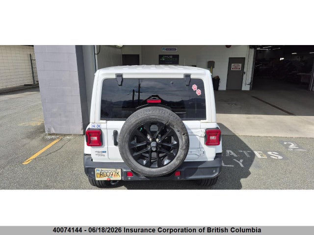 Aukcja sprzedaży 2021 Jeep Wrangler 4xe Unlimited Sahara, vin: 1C4JJXP68MW799498, numer aukcji: 40074144