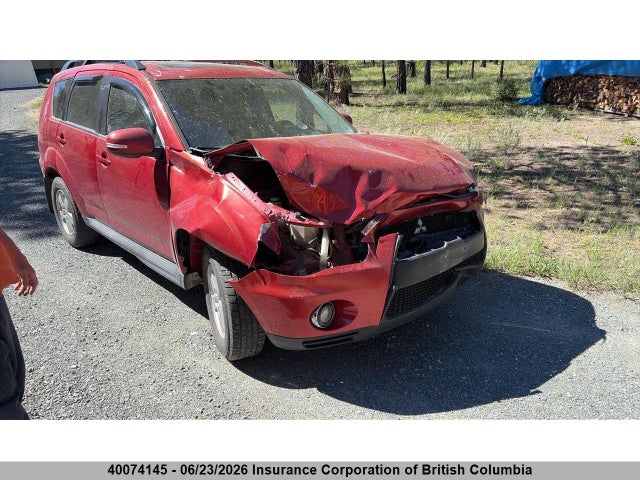 40074145 :رقم المزاد ، JA4JT3AX3AZ600852 vin ، 2010 Mitsubishi Outlander Xls مزاد بيع