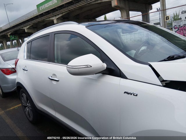 40070210 :رقم المزاد ، KNDPCCAC5E7629851 vin ، 2014 Kia Sportage Ex مزاد بيع