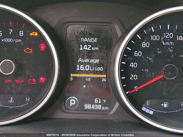40070210 :رقم المزاد ، KNDPCCAC5E7629851 vin ، 2014 Kia Sportage Ex مزاد بيع