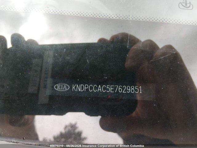 40070210 :رقم المزاد ، KNDPCCAC5E7629851 vin ، 2014 Kia Sportage Ex مزاد بيع