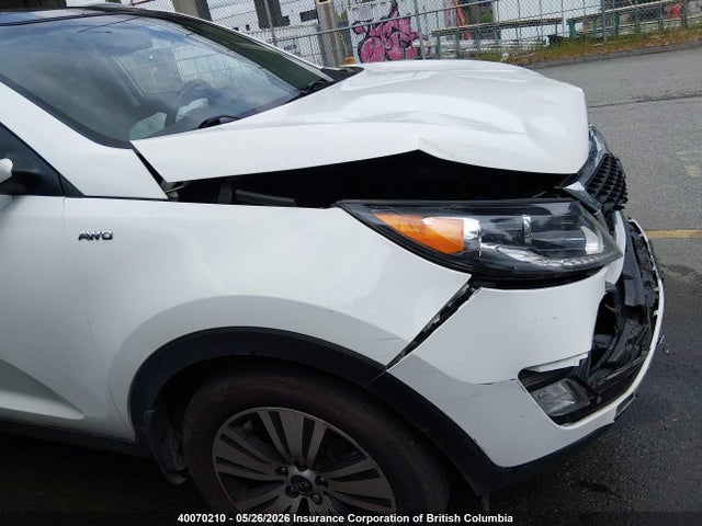 40070210 :رقم المزاد ، KNDPCCAC5E7629851 vin ، 2014 Kia Sportage Ex مزاد بيع