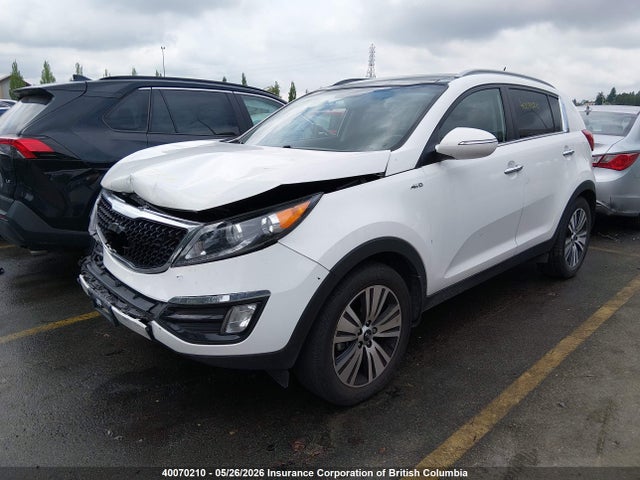 40070210 :رقم المزاد ، KNDPCCAC5E7629851 vin ، 2014 Kia Sportage Ex مزاد بيع