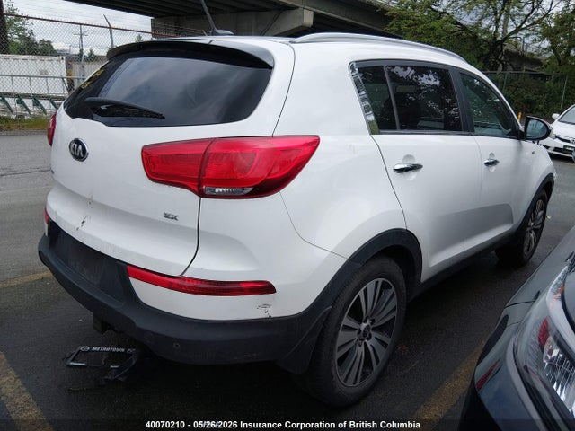40070210 :رقم المزاد ، KNDPCCAC5E7629851 vin ، 2014 Kia Sportage Ex مزاد بيع