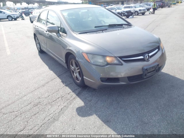 40074161 :رقم المزاد ، 2HHFD56786H200576 vin ، 2006 Acura Csx مزاد بيع