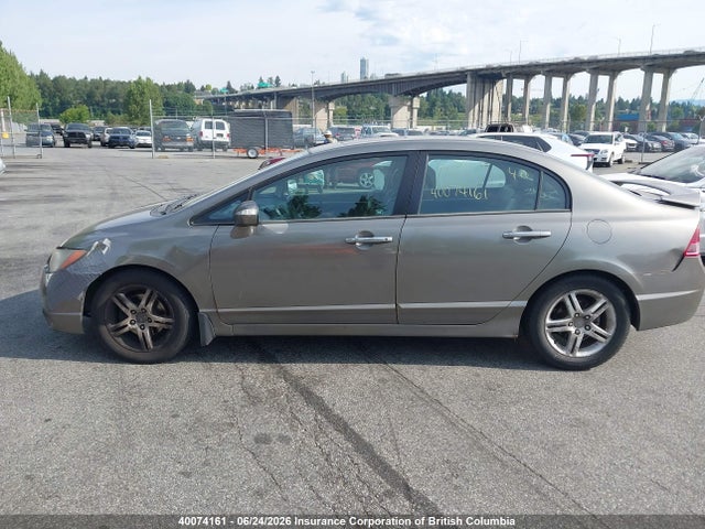 40074161 :رقم المزاد ، 2HHFD56786H200576 vin ، 2006 Acura Csx مزاد بيع