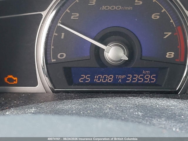 40074161 :رقم المزاد ، 2HHFD56786H200576 vin ، 2006 Acura Csx مزاد بيع