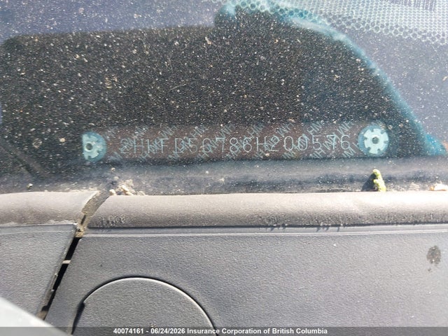 40074161 :رقم المزاد ، 2HHFD56786H200576 vin ، 2006 Acura Csx مزاد بيع
