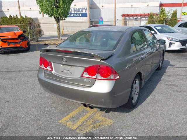 40074161 :رقم المزاد ، 2HHFD56786H200576 vin ، 2006 Acura Csx مزاد بيع