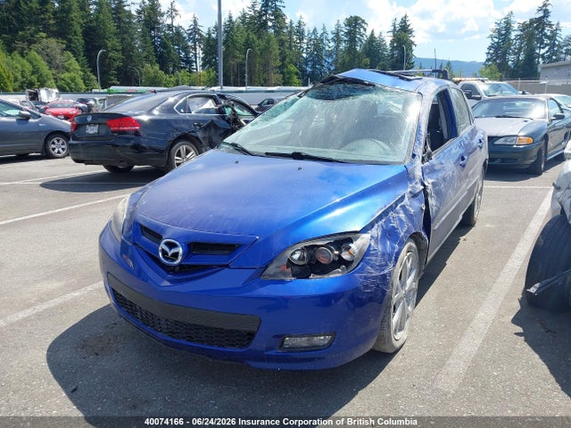 40074166 :رقم المزاد ، JM1BK343671770751 vin ، 2007 Mazda 3 Hatchback مزاد بيع