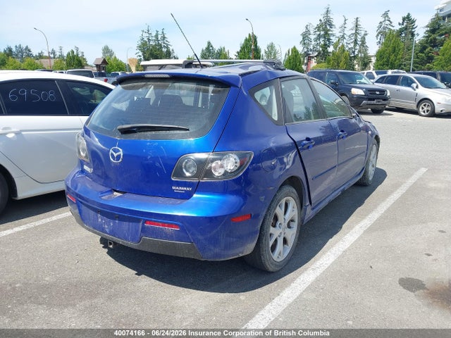 40074166 :رقم المزاد ، JM1BK343671770751 vin ، 2007 Mazda 3 Hatchback مزاد بيع