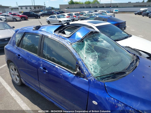 40074166 :رقم المزاد ، JM1BK343671770751 vin ، 2007 Mazda 3 Hatchback مزاد بيع