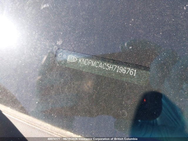 Aukcja sprzedaży 2017 Kia Sportage Lx, vin: KNDPMCAC5H7196761, numer aukcji: 40074171