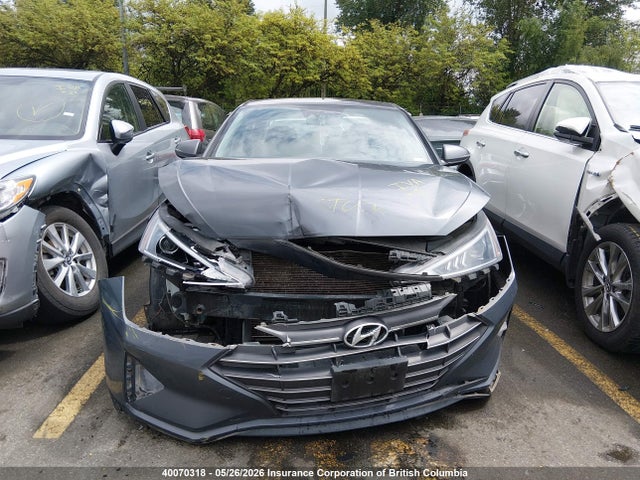 2019 Hyundai Elantra Sel/value/limited მანქანა იყიდება აუქციონზე, vin: KMHD84LF6KU748261, აუქციონის ნომერი: 40070318