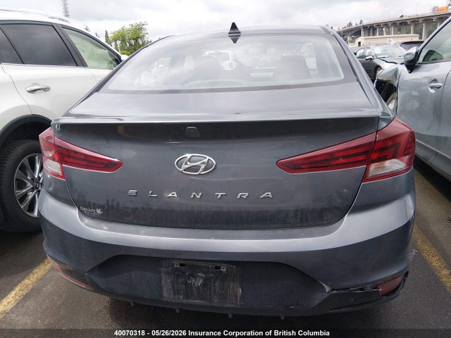 2019 Hyundai Elantra Sel/value/limited მანქანა იყიდება აუქციონზე, vin: KMHD84LF6KU748261, აუქციონის ნომერი: 40070318
