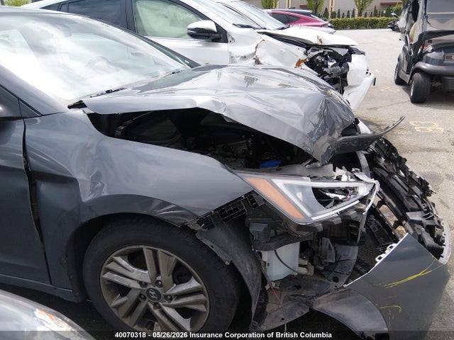 2019 Hyundai Elantra Sel/value/limited მანქანა იყიდება აუქციონზე, vin: KMHD84LF6KU748261, აუქციონის ნომერი: 40070318