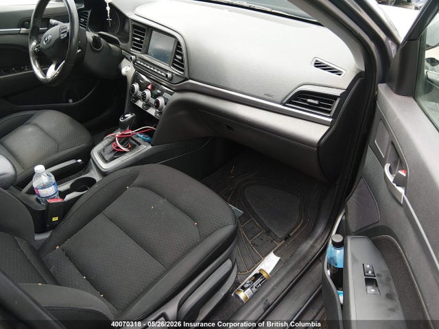 2019 Hyundai Elantra Sel/value/limited მანქანა იყიდება აუქციონზე, vin: KMHD84LF6KU748261, აუქციონის ნომერი: 40070318