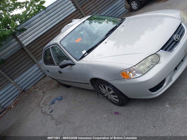 40071051 :رقم المزاد ، 2T1BR12E92C881657 vin ، 2002 Toyota Corolla Ce/le/s مزاد بيع