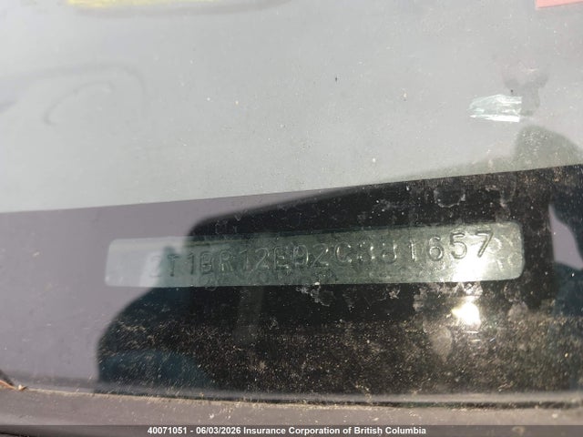 40071051 :رقم المزاد ، 2T1BR12E92C881657 vin ، 2002 Toyota Corolla Ce/le/s مزاد بيع