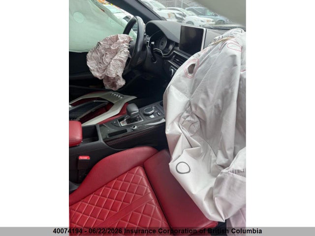 40074194 :رقم المزاد ، WAUB4AF40JA081927 vin ، 2018 Audi S4 مزاد بيع