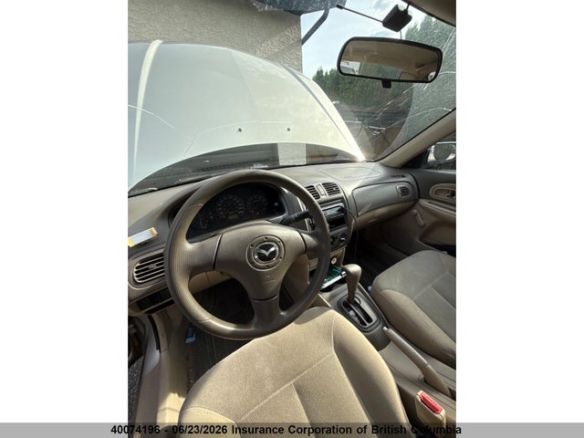 40074196 :رقم المزاد ، JM1BJ225230171427 vin ، 2003 Mazda Protege Dx/lx/es مزاد بيع
