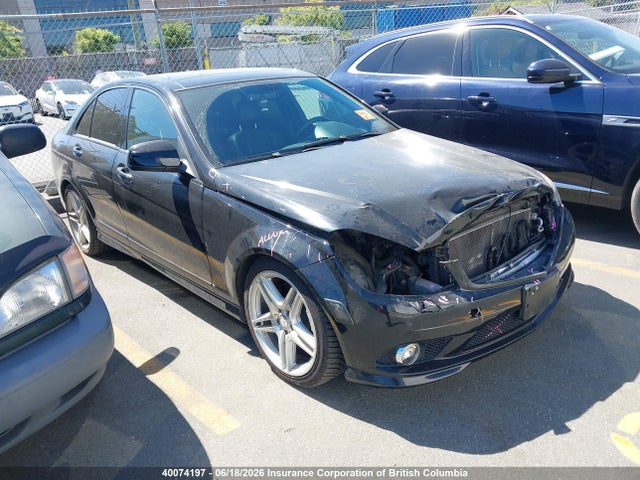 40074197 :رقم المزاد ، WDDGF87X29F353970 vin ، 2009 Mercedes-benz C 350 4matic مزاد بيع
