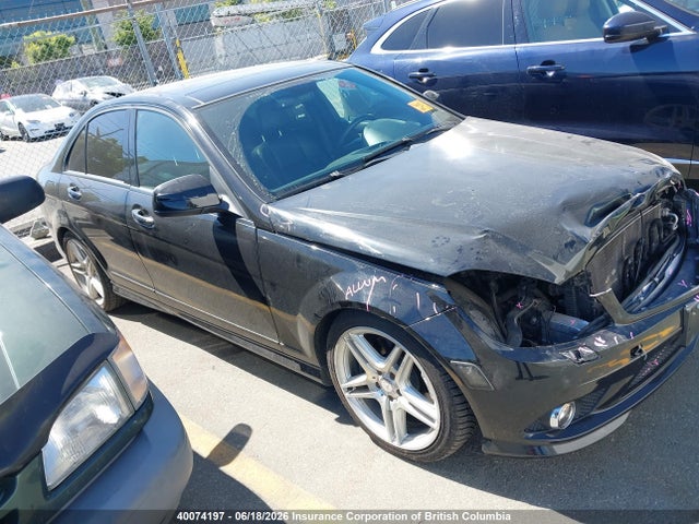 40074197 :رقم المزاد ، WDDGF87X29F353970 vin ، 2009 Mercedes-benz C 350 4matic مزاد بيع