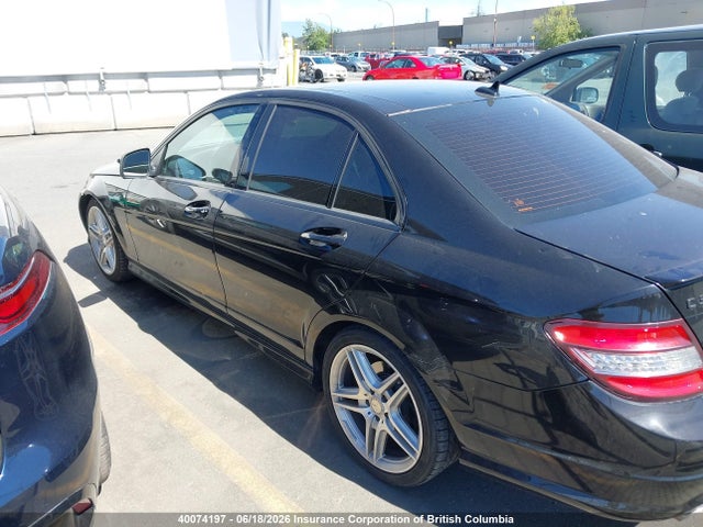 40074197 :رقم المزاد ، WDDGF87X29F353970 vin ، 2009 Mercedes-benz C 350 4matic مزاد بيع