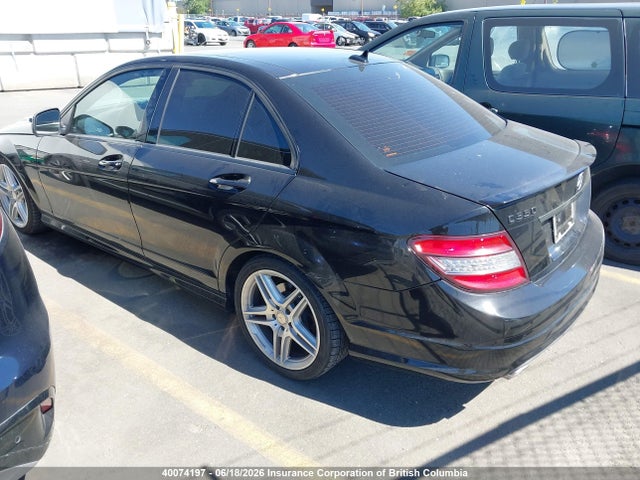 40074197 :رقم المزاد ، WDDGF87X29F353970 vin ، 2009 Mercedes-benz C 350 4matic مزاد بيع