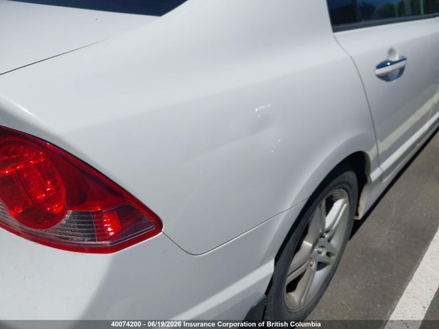 40074200 :رقم المزاد ، 2HHFD55748H201955 vin ، 2008 Acura Csx مزاد بيع