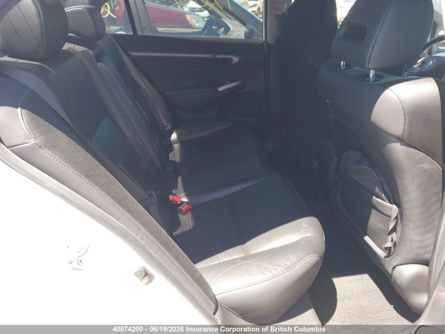40074200 :رقم المزاد ، 2HHFD55748H201955 vin ، 2008 Acura Csx مزاد بيع